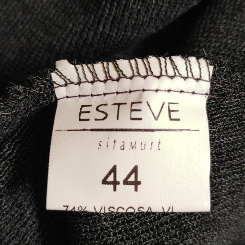 ESTEVE sitamurt Heather Grey Knit Maxi Skirt Size 44 Spain - Picture 7 of 11